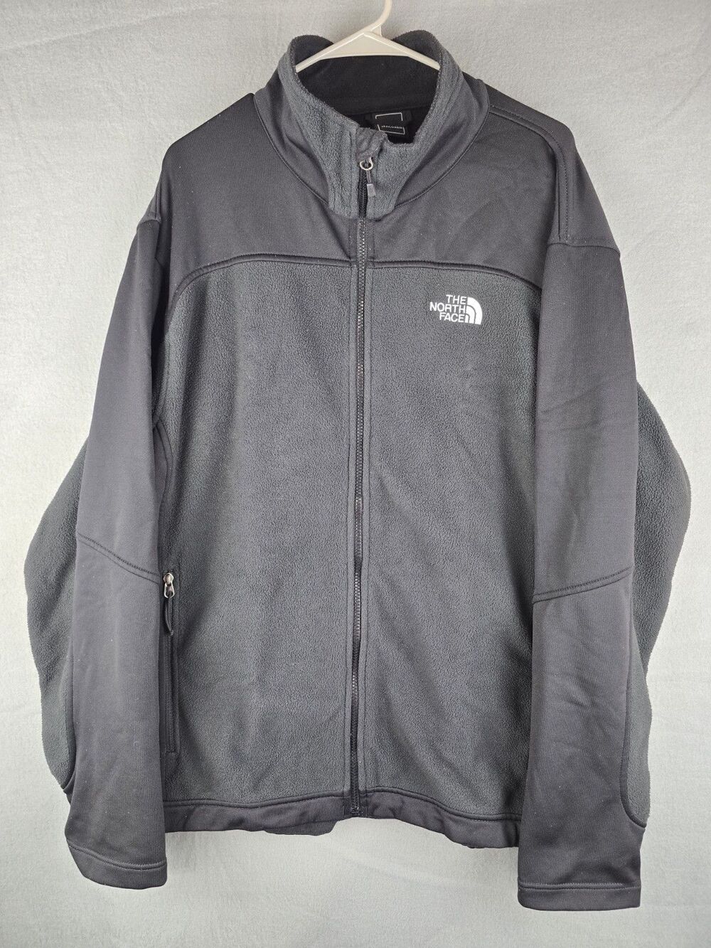The North Face Men's Lightweight Jacket XL Black Full Zip Outdoor Hiking Coat